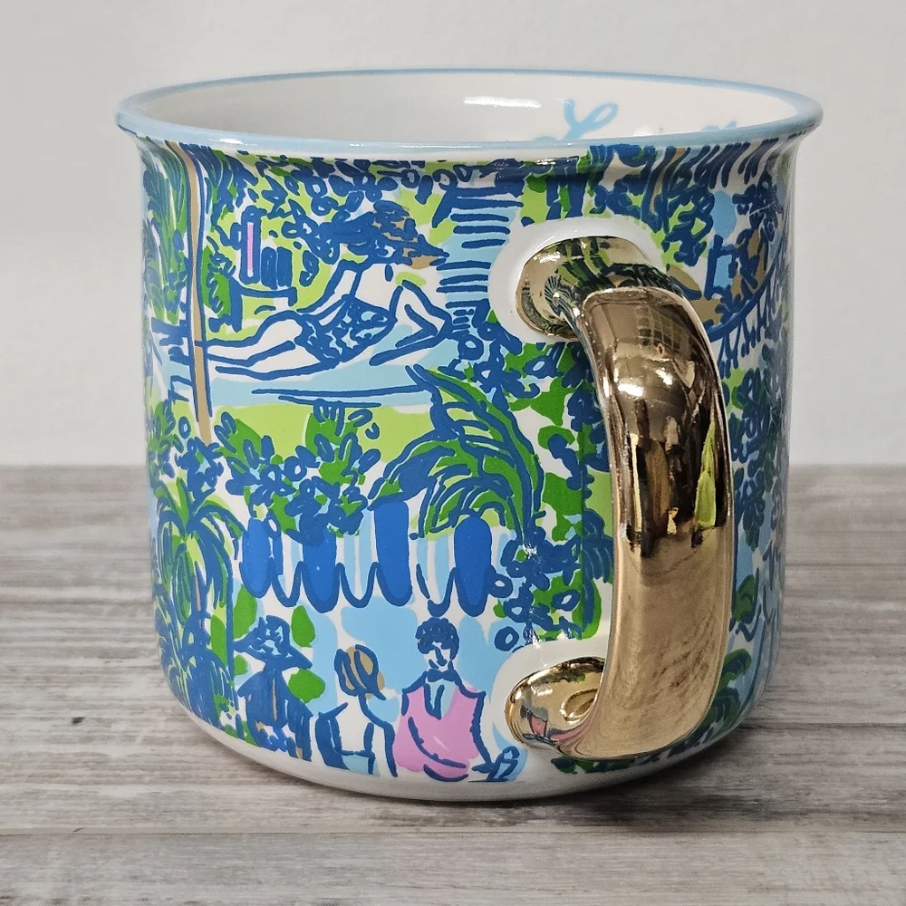 Lilly Pulitzer Ceramic Coffee Tea Mug 